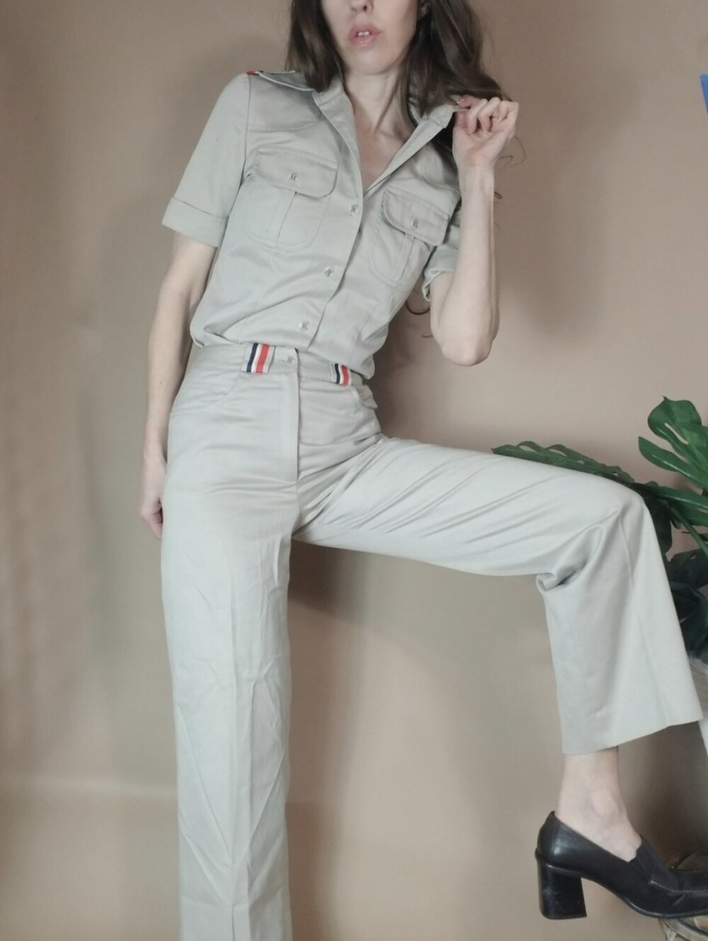 Vintage 80s 90s Pant Set XS